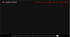 Desktop Screenshot of mariamasle.com